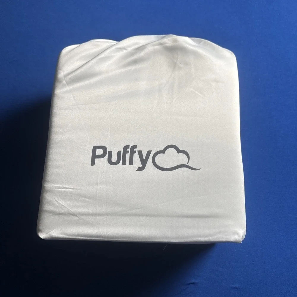 Puffy Mattress Protector Full Size F-PORT-3 White New